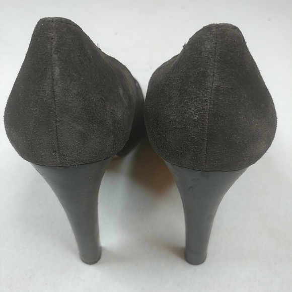 Michael KORS Pumps Black SUEDE PLATFORM PUMPS 4.5" - Picture 8 of 8